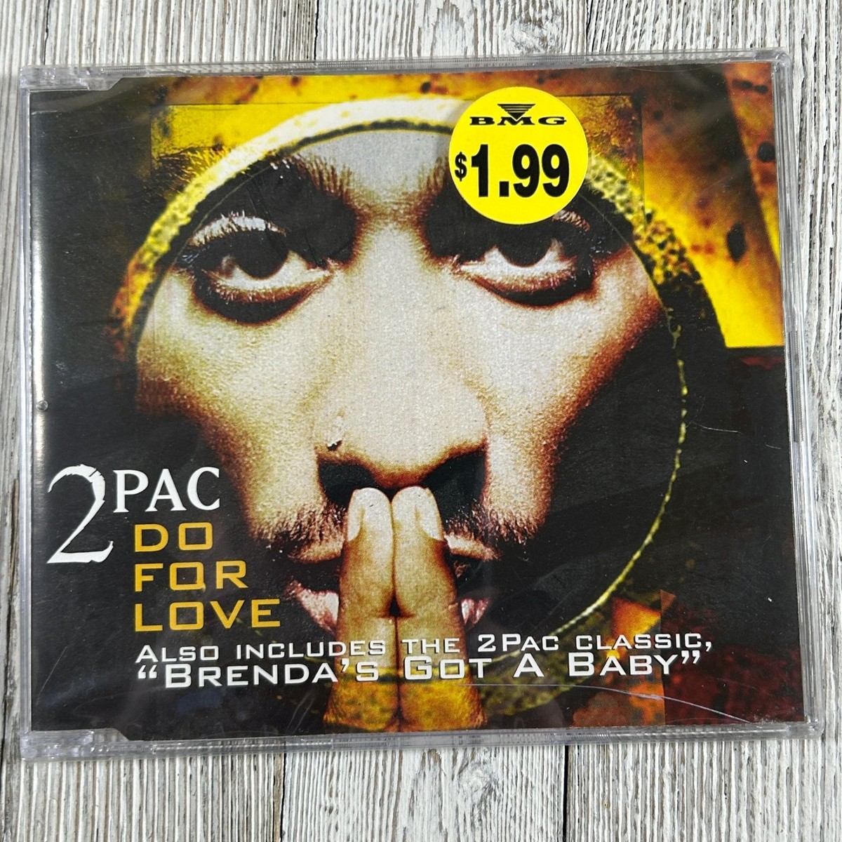 2Pac – Do For Love CD Single 1997 Hip Hop Jive Interscope Records