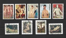 Africa Äquatorial Guinea  Gemälde  MATISSE   LOT  - gestempelt -  Scan ansehen