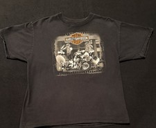 Harley-Davidson Looney Tunes GANG NYC New York City T-shirt Men  s Size Large