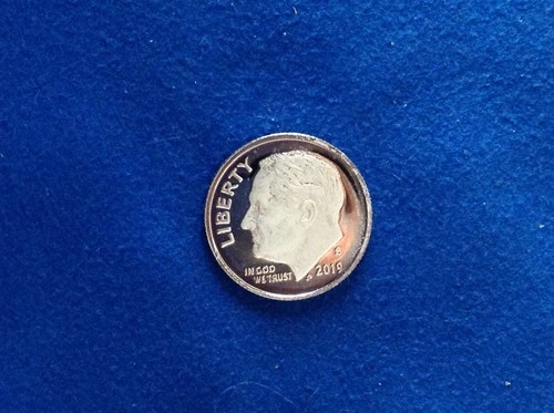 2019-S Roosevelt Proof 99.9% Silver Dime Gem Deep Cameo