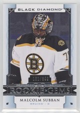 2015-16 Upper Deck Black Diamond Rookie Gems 181/399 Malcolm Subban #RG-MS 0x5