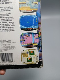Teenage Mutant Hero Turtles Ninja NES Nintendo PAL Boxed Set with Manual 90s
