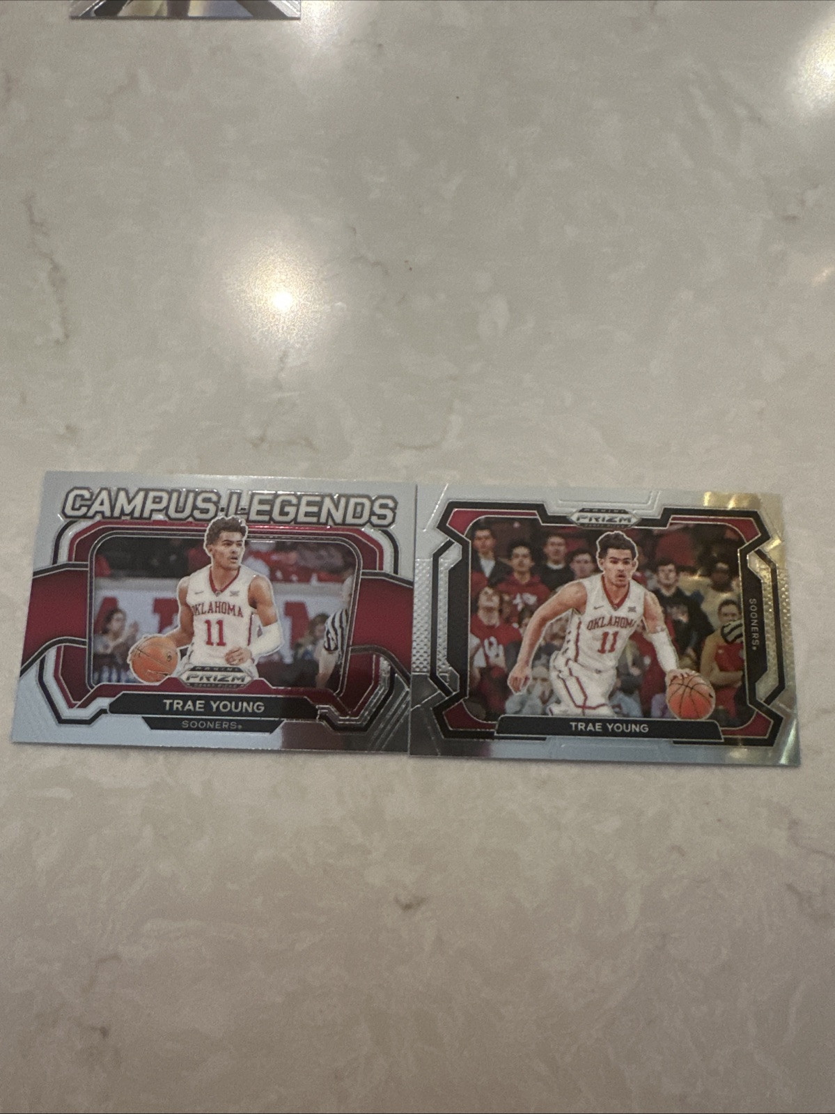 2024 Panini Prizm Draft Picks Campus Legends Plus Variation Trae Young Atlanta