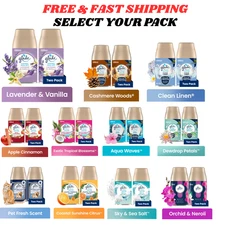 Glade Automatic Spray Refills, Air Freshener,6.2 oz, 2 Count [Select your Scent]