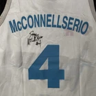 Signed Vintage WNBA Cleveland Rockers Jersey Suzie McConnell-Serio Sz M 18-20