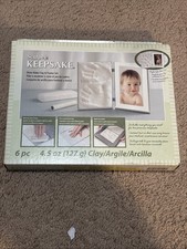 Sculpey Keepsake No Mess Clay  Frame Set for Handprints, Footprints, Pawprints