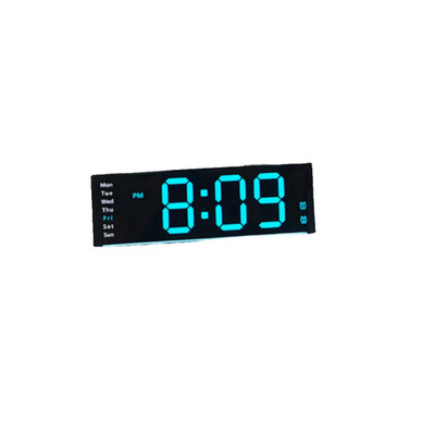 Creative large screen LED wall clock: multifunctional atmosphere decoration