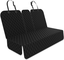 Dog Car Seat Cover for Back Seat, Car Seat Cover 60/40 Split Bench for Full-Size