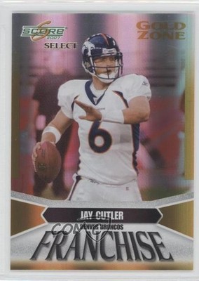 2007 Score Select Franchise Gold Zone 27/50 Jay Cutler #F-6 0a1