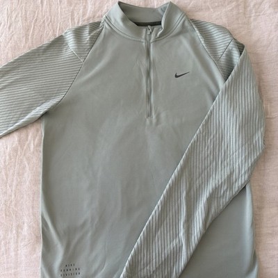Nike Mens Dri-Fit Therma Sphere 3.0 Element Half-Zip Running Top - Medium Green