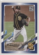 2021 Topps Royal Blue Kirby Yates #267 8em