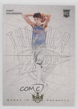2022-23 Panini Court Kings Works in Progress Chet Holmgren #1 11qd