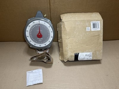 Taylor High Capacity Hanging Dial Scale 70lb / 32kg Model #3470