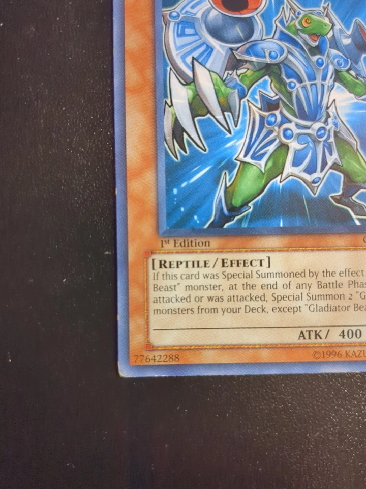 Gladiator Beast Secutor GLAS-EN024 Gladiator's Assault-1st Edition 1st Edition - Image 4 of 4