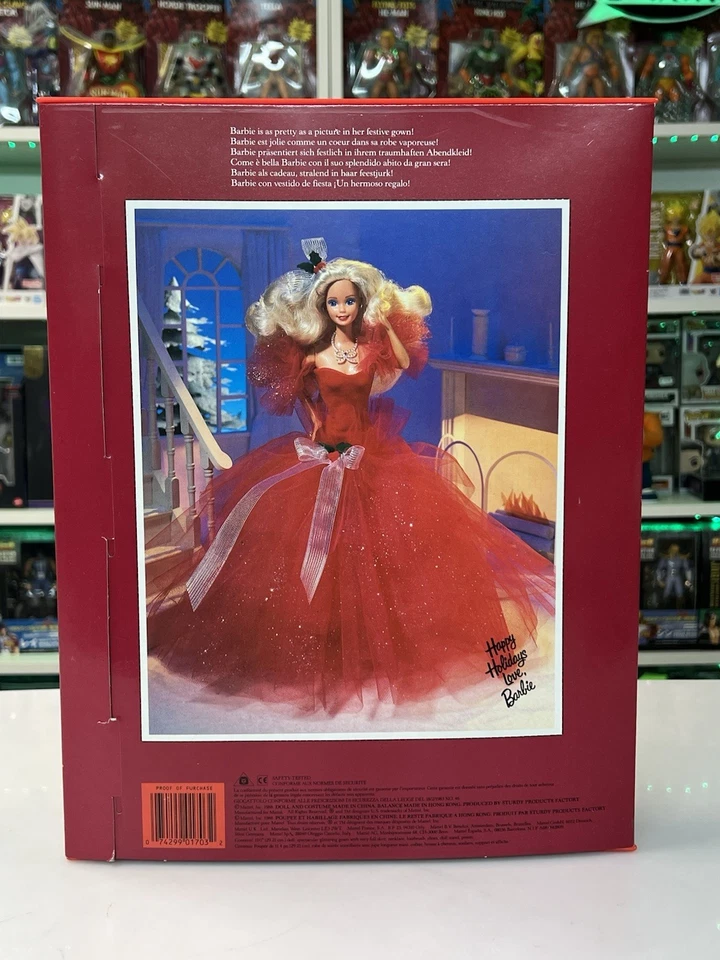 Mattel Barbie - Holiday - Barbie Holiday 1988 Magia delle Feste - Imagen 4 de 4