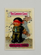 The Garbage Gang #82b VENTILADO VINNIE cubo de basura niños lanzamiento noruego
