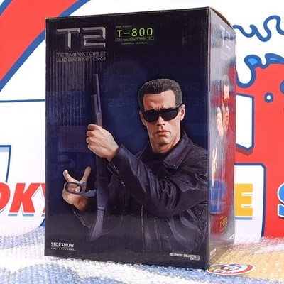 Terminator 2 Judgment Day T-800 Mini-Bust Figure T2 Limited Edition Figurine Sid