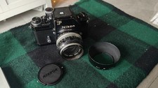 Nikon F  Black + Photomic FTN + Nikkor 50mm f/1.4 Lens – Classic Vintage