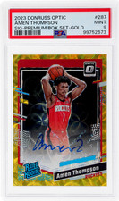 2023 Donruss Optic Amen Thompson Rated Rookie Signature Premium  Gold ...