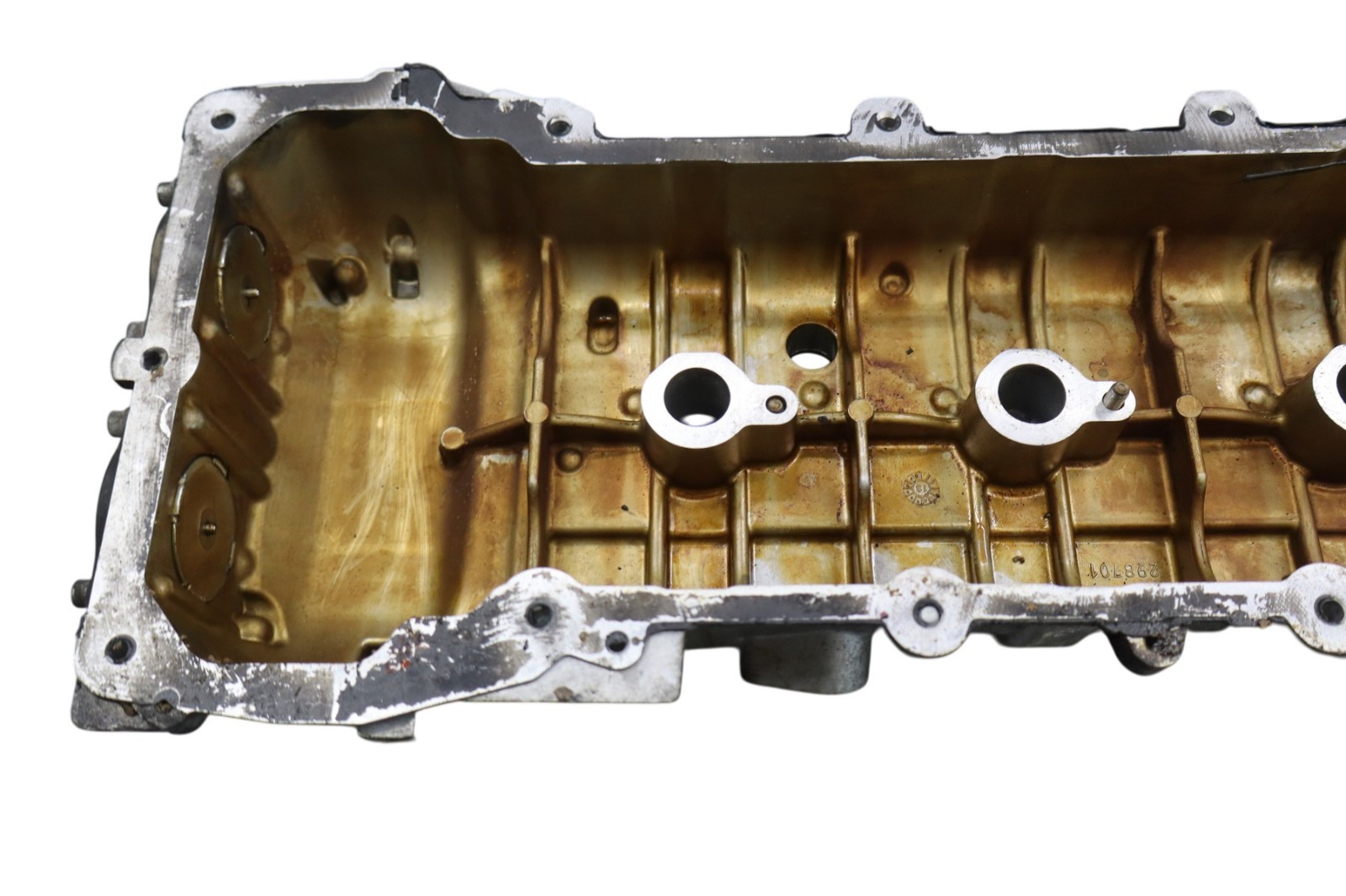 14-17 Maserati Ghibli M157 3.0L V6 Right Engine Cylinder Head Cover 298701 Oem