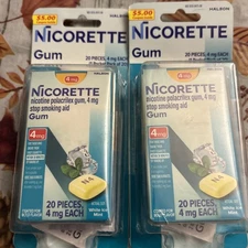 Nicorette Sealed Gum  4 Mg Ice Mint, 40 Count Exp 05 /27