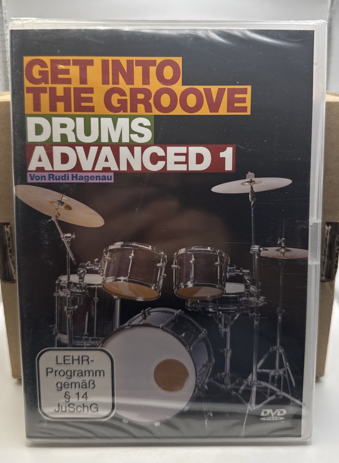 Rudi Hagenau: Get into the Groove - Drums Advanced 1 by Bosworth GmbH Brand New