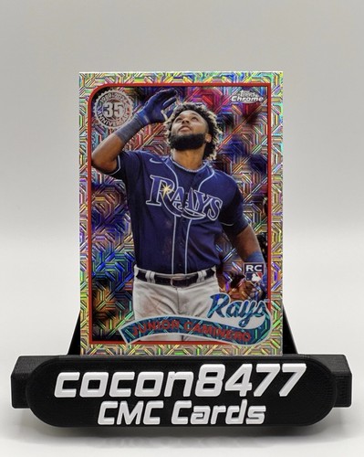2024 Topps Series 2 - Junior Caminero #2T89C-63 Silver Pack Mojo Refractor RC