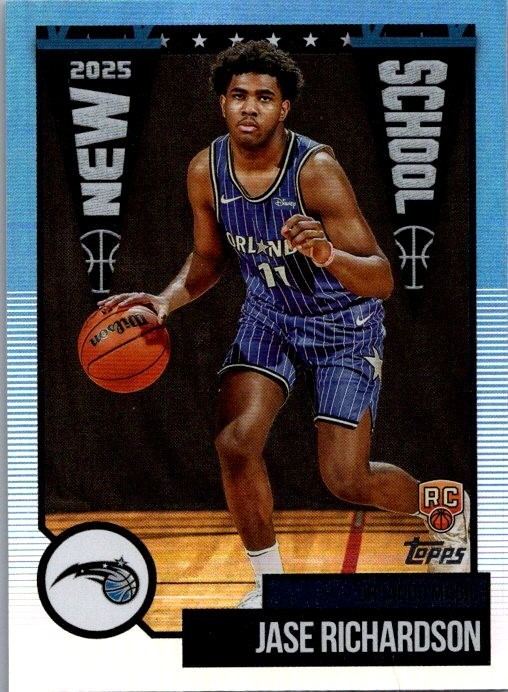 Jase Richardson 2025-26 Topps 2025 New School RC Blue #NS-25
