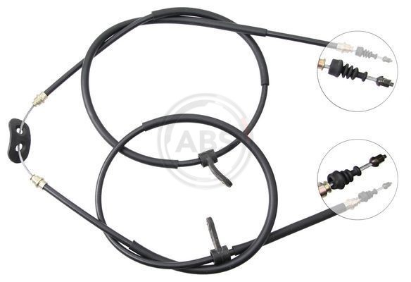 Rear A.B.S. K10045 Cable Pull, parking brake for ALFA ROMEO,FIAT,LANCIA