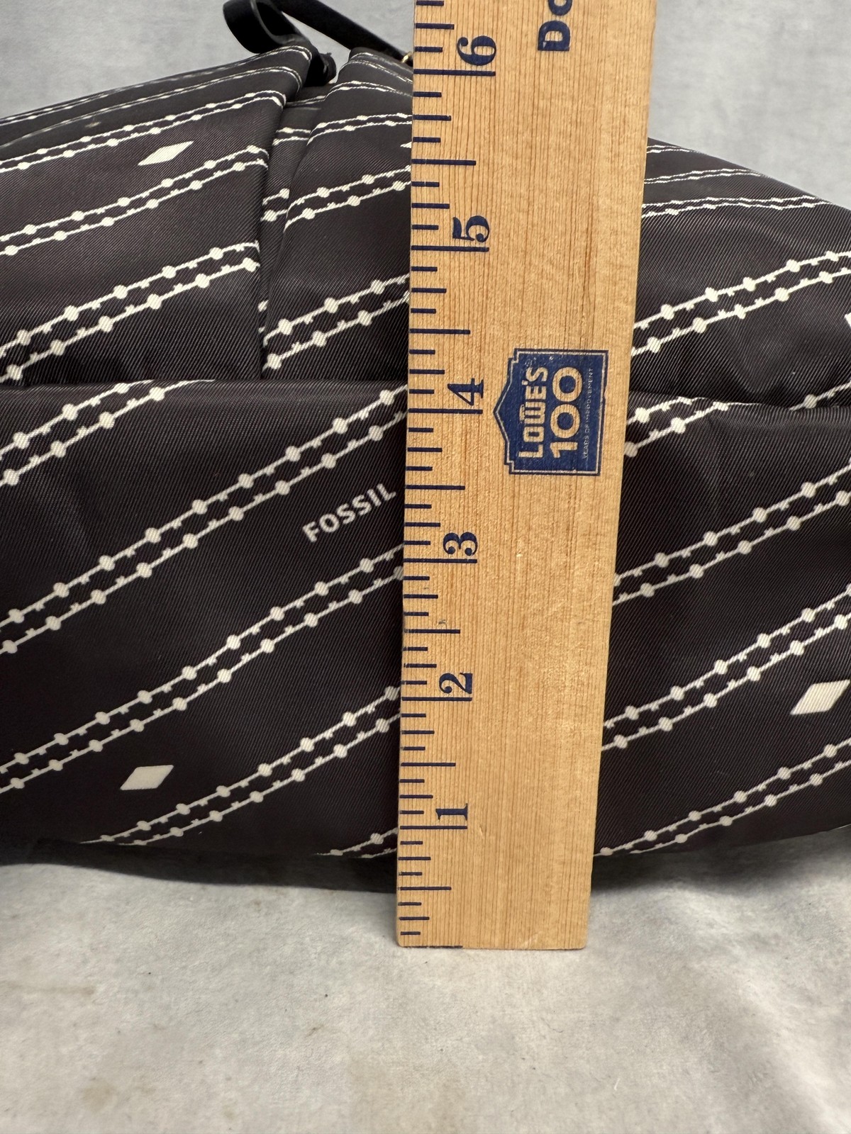 Fossil Backpack Womens Patterned Nylon Laptop Bag… - image 12