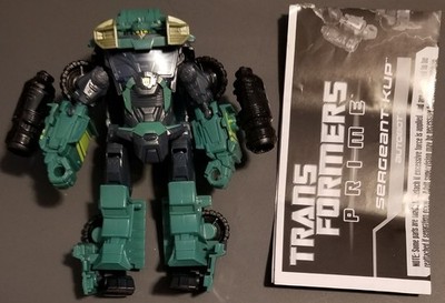 Transformers Prime Deluxe Class SERGEANT KUP Action Figure Loose Hasbro
