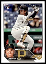 2023 Topps Ji Hwan Bae Rookie Pittsburgh Pirates #491