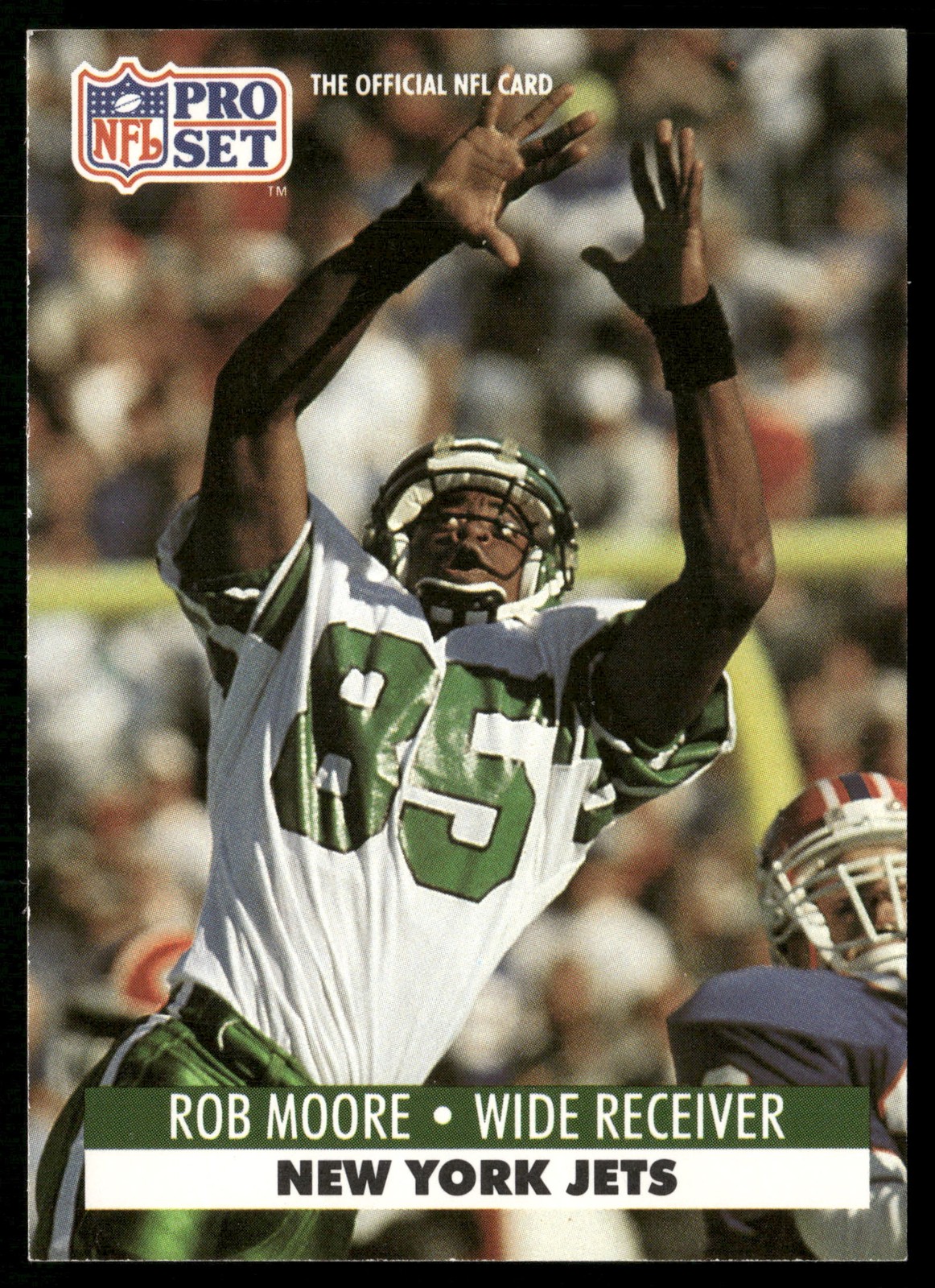 1991 Pro Set #608 Rob Moore