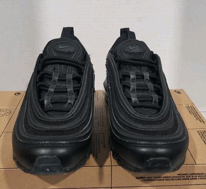 Nike Air Max 97 Next Nature Triple Black Women's Sz 5 NEW DH8016