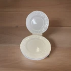 4 Vintage Indiana Milk Glass Harvest Grape Dinner Plates