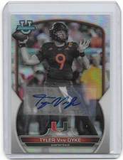 2022 Bowman Chrome University Base Refractor Tyler Van Dyke Auto #/499