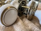 <!--F#f_0-->White Interior HENLEY Ceramic Door Knob Set with Latch Assembly - Gainsborough<!--F/-->