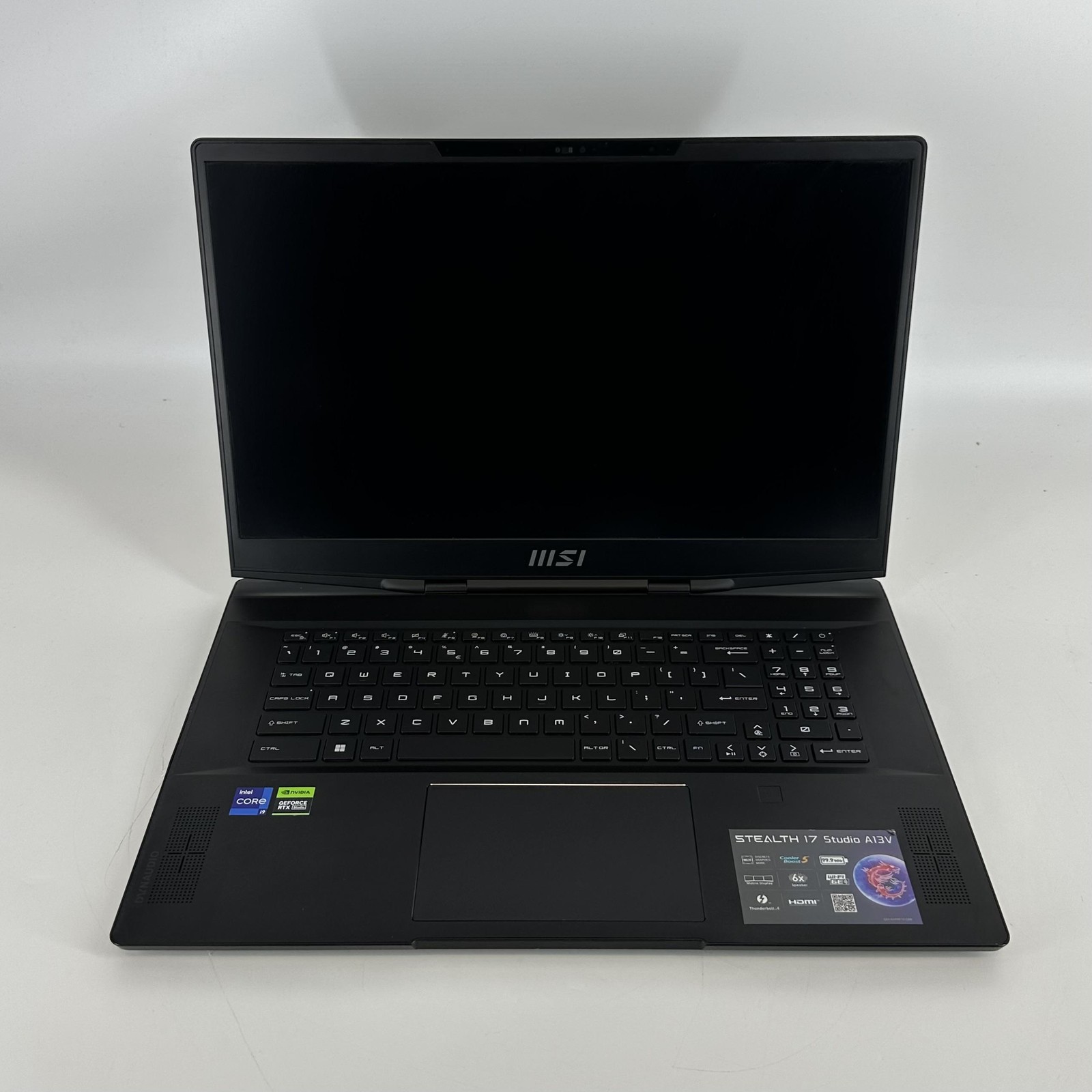MSI Stealth 17 Studio 2K 2.6 GHz i9-13900H 64GB 2TB SSD NVIDIA RTX 4090 Good