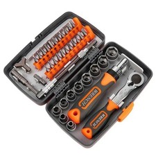 38 in 1 Ratchet Screwdriver Set Socket Wrench Tool Set CR-V Bits Multi Tool Kit