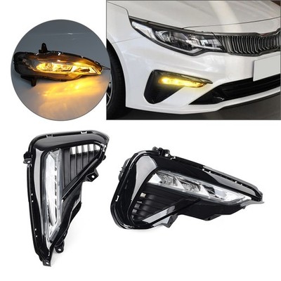 Daytime Running Light Fog Light With Turn Signal For Kia Optima K5 2019-2020 gz