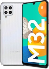 Samsung Galaxy M32 128GB Android Unlocked SIM 4G White Mobile Smartphone