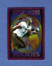 Willie Roaf Rookie Card (RC): 1993 Wild Card Super Chrome Rookies #44. rookie card picture
