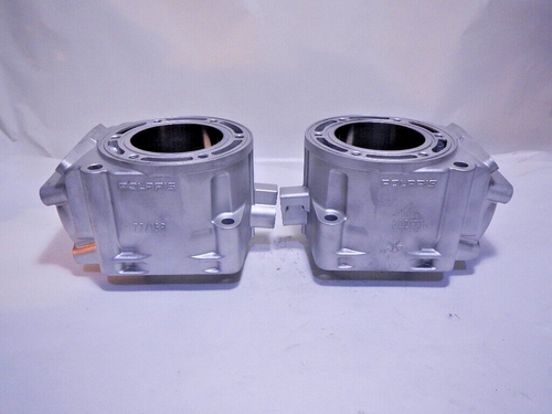 RAN ONCE Plated OEM Polaris 600 Cylinder Set 2007-2012 Dragon IQ LXT RMK 3021718 - Picture 2 of 10