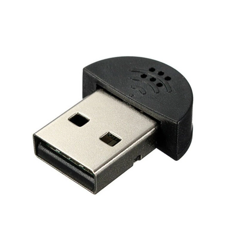 Mini Microfono esterna USB per PC desktop portatile Conferenza Chat Desktop - Immagine 2 di 3