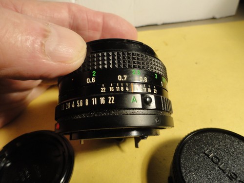 3-OLDER CAMERA LENS QUANTARY , HANIMEX & CANON NICE USED CONDITION - Picture 11 of 11