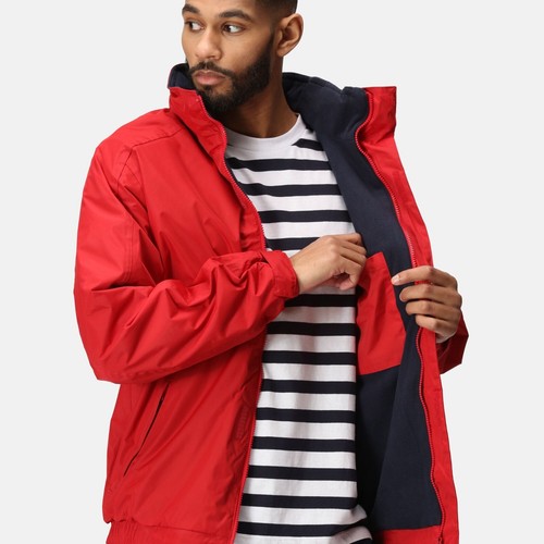 Chaqueta bomber Regatta para hombre forrada de lana impermeable a prueba de viento ropa exterior de invierno - Imagen 27 de 41