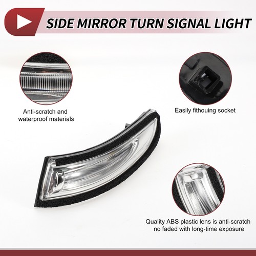 Car Mirror Turn signal Light for Hyundai I30 2012-2016 Left LED - Picture 4 of 6