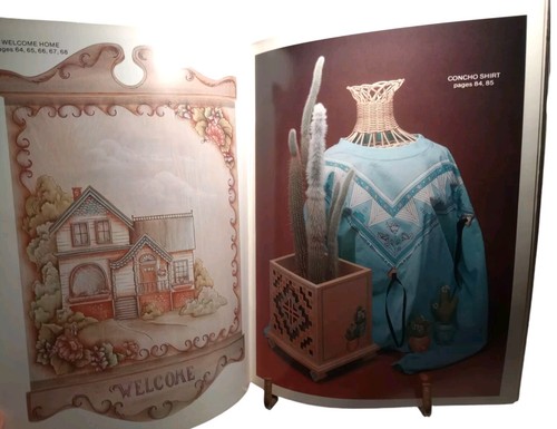 VTG Share Your Blessings By Chris Thornton Tole Painting Patterns Southwestern - Picture 4 of 18