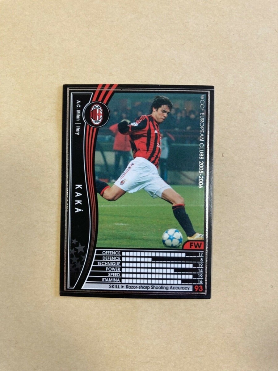 KAKA #238 2005-2006 05-06 Panini WCCF SOCCER CARD RARE | eBay