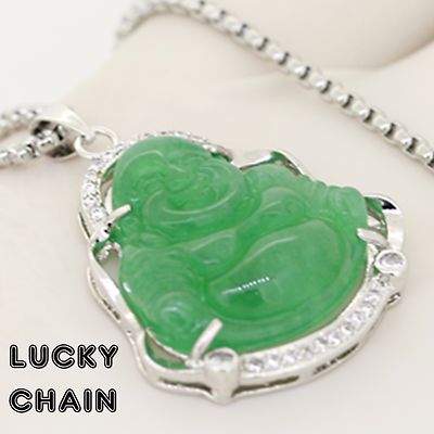 JADE BUDDHA PENDANT 